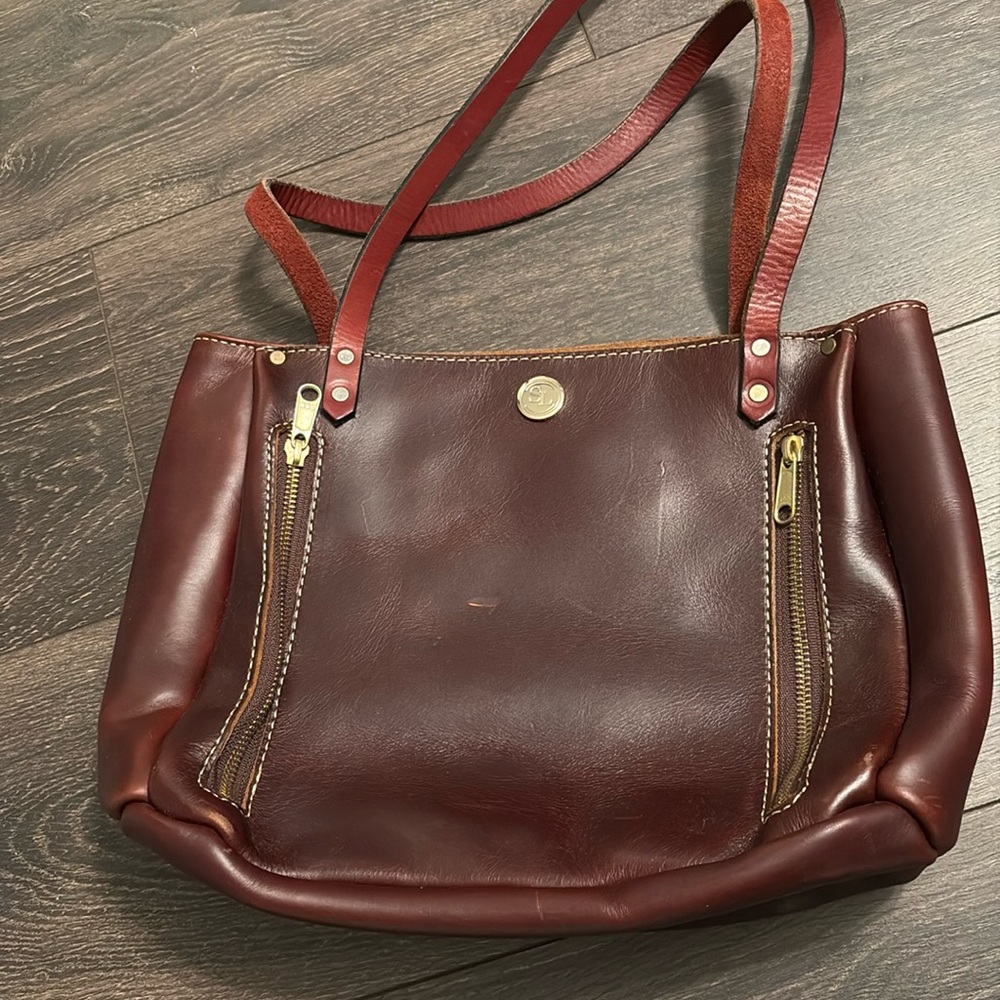 South life leather purse